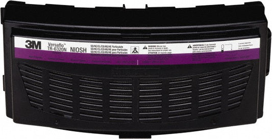 3M 7100021254 Pack of (5), Acid Gas Protection PAPR HEPA Cartridge/Filter Combination