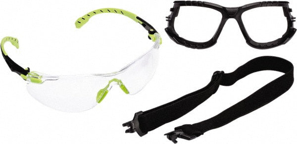 3M 7100079182 Safety Glass Solus, Clear Lenses, Anti-Fog, ANSI Z87.1-2015