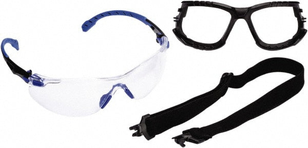 3M 7100079186 Safety Glass Solus, Clear Lenses, Anti-Fog, ANSI Z87.1+CSA Z94.3