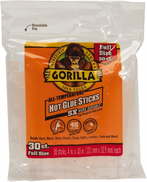 Gorilla Glue 3033002 Hot Melt Glue Stick 4" Long