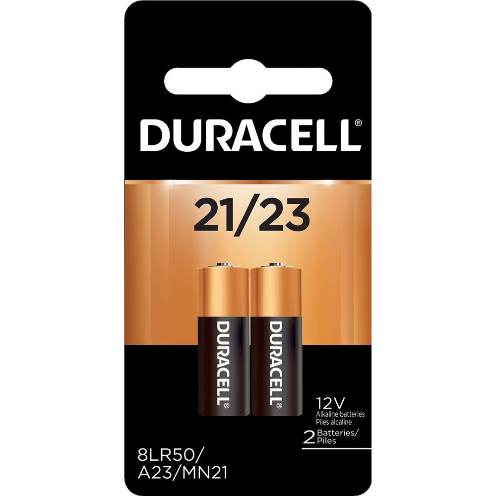 Duracell 00041333661506 Standard Battery Size 21 & 23, Alkaline