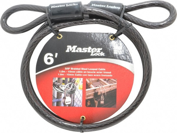 Master Lock 78DPF 6' Long Heavy Duty Cable