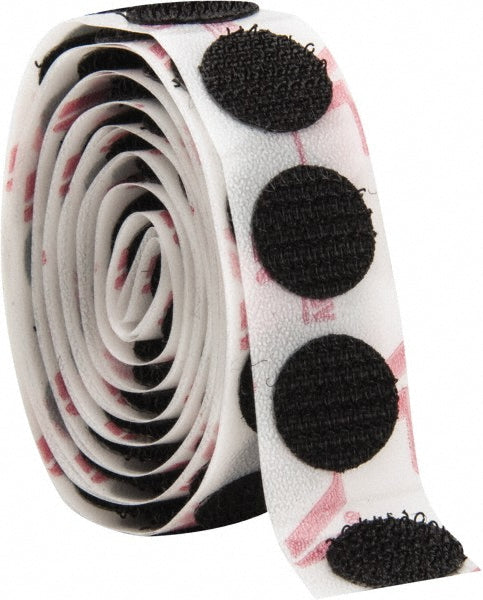 Velcro USA 213019 VELCOIN Hook 100 Piece 1/2" Adhesive Backed Hook Dots