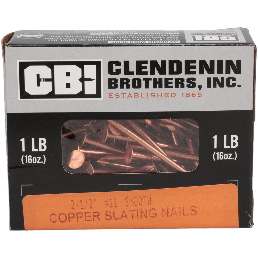CLENDENIN BROTHERS, INC. 3I0192 8D, 10 Gauge, 2-1/2" OAL Common Nails