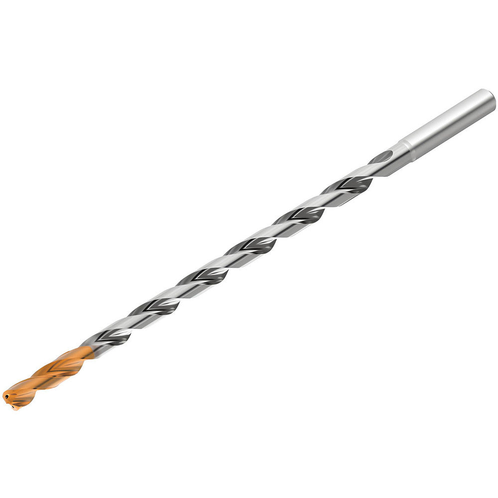 Kennametal 7081747 Extra Length Drill Bits Drill Bit Size (mm) 5.50  Overall Length (mm) 173.0000  Tool Material Solid Carbide  Coating/Finish AlCrN TiAlN  Coolant Through Yes  Flute Type Spiral