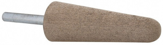 Cratex A3A120CXG 1/4 Mounted Point 2-3/4" Thick, 1/4" Shank Dia, A3, 120 Grit, Fine