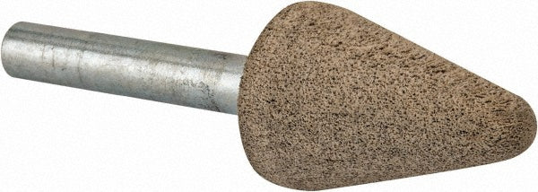 Cratex A5A80CXG 1/4 Mounted Point 1-1/8" Thick, 1/4" Shank Dia, A5, 80 Grit, Medium