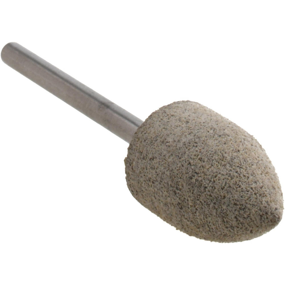 Cratex B42A80CXG 1/8 Mounted Point 3/4" Thick, 1/8" Shank Dia, B42, 80 Grit, Medium