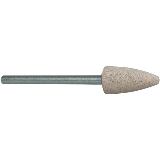 Cratex B52A120CXG 1/8 Mounted Point 3/4" Thick, 1/8" Shank Dia, B52, 120 Grit, Fine