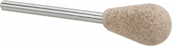 Cratex B111A80CXG 1/8 Mounted Point 11/16" Thick, 1/8" Shank Dia, B111, 80 Grit, Medium