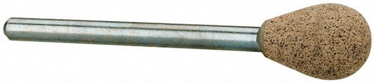 Cratex B112A80CXG 1/8 Mounted Point 1/2" Thick, 1/8" Shank Dia, B112, 80 Grit, Medium