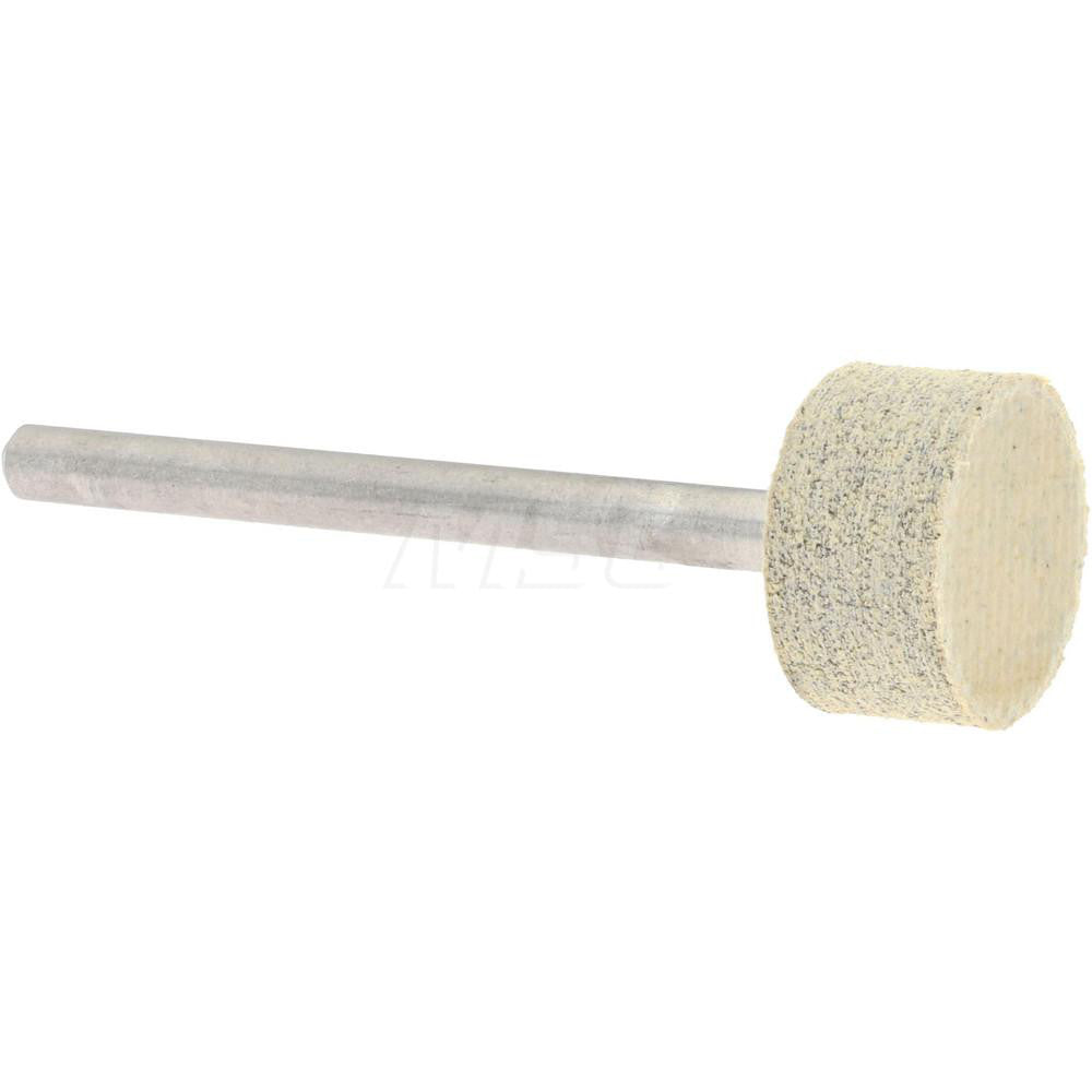 Cratex W183A80CXG 1/8 Mounted Point 1/4" Thick, 1/8" Shank Dia, W183, 80 Grit, Medium