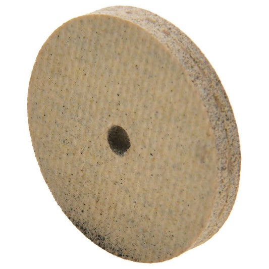 Cratex 40272 Surface Grinding Wheel 1" Dia, 1/8" Thick, 1/8" Arbor, 80 Grit