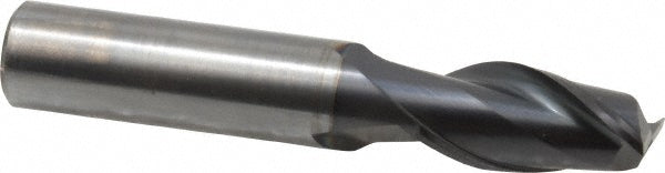 OSG HP421-5000 Square End Mill 1/2'' Dia, 1'' LOC, 1/2'' Shank Dia, 3'' OAL, 2 Flutes, Solid Carbide