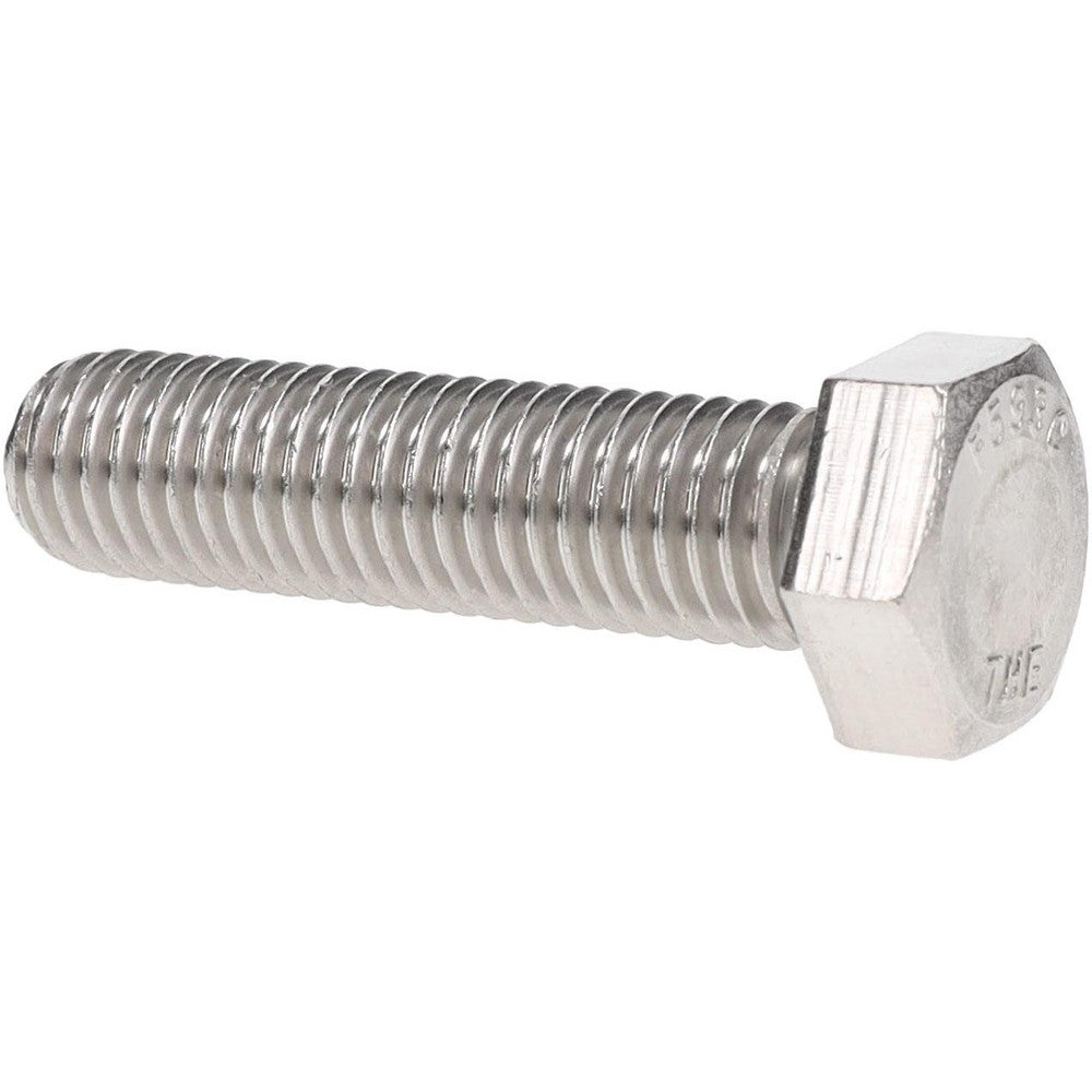 Value Collection 207770 Hex Head Cap Screw 5/8-11, 2-1/2" Length Under Head, Grade 18-8 Stainless Steel, Bright/Uncoated Finish