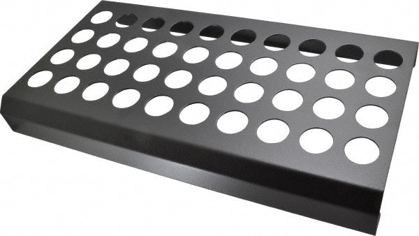 Huot 14804 40 Collet, ER32 Steel Collet Rack and Tray
