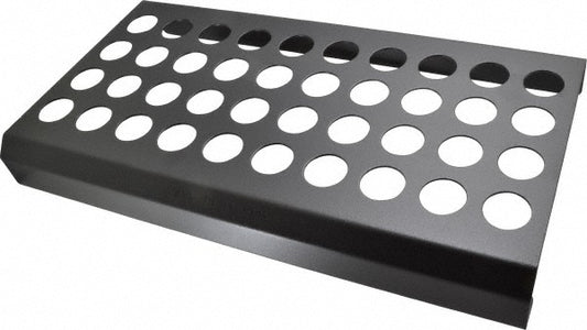 Huot 14804 40 Collet, ER32 Steel Collet Rack and Tray