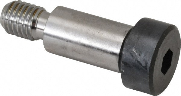 Holo-Krome 09047 Shoulder Screw 16 mm Shoulder Dia, 30 mm Shoulder Length, M12x1.75, 18.4 mm Thread Length, 12.9 Alloy Steel, Hex Socket