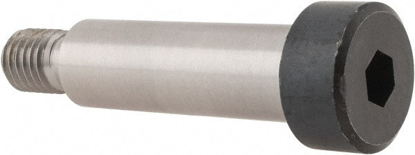 Holo-Krome 09049 Shoulder Screw 16 mm Shoulder Dia, 50 mm Shoulder Length, M12x1.75, 18.4 mm Thread Length, 12.9 Alloy Steel, Hex Socket