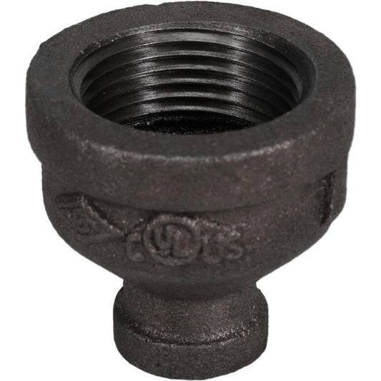 Value Collection B240 25X8 Black Reducing Coupling 1 x 1/4", Threaded