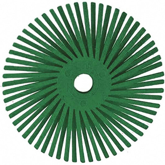 3M 7100138176 Radial Bristle Brush Type R Quick-Change Arbor Connection