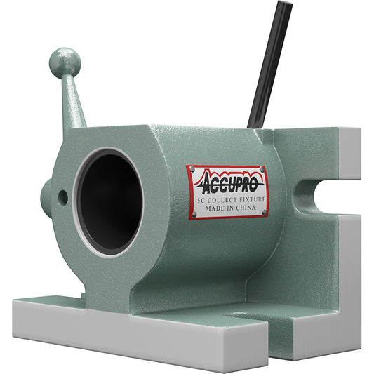 Accupro 514.23200701 Series 5C, 1/32 to 1-1/8" Collet Capacity, Horizontal/Vertical Standard Collet Holding Fixture