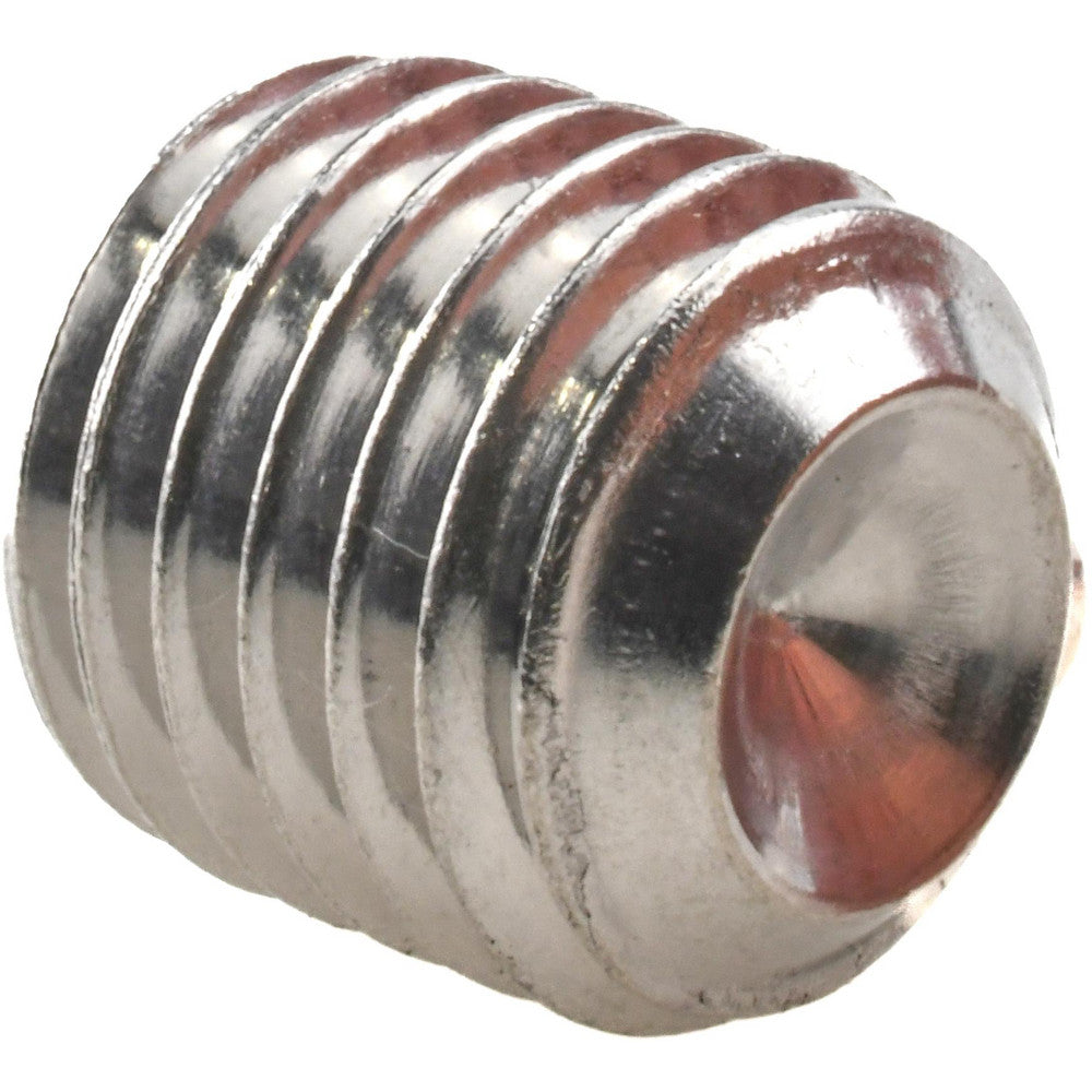 Value Collection R63232888 Set Screw 3/4-10 x 3/4", Cup Point, Stainless Steel, Grade 18-8