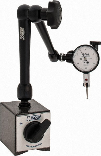Mitutoyo NOG99995A Dial Indicator & Base Kit 0-15-0 Dial Reading