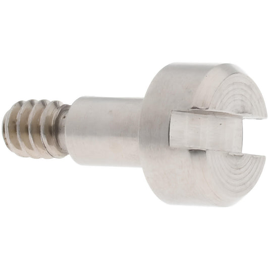 ELECTRO HARDWARE SCS250-2 Precision Shoulder Screw 1/8" Shoulder Dia, 3/16" Shoulder Length, #4-40, 0.156" Thread Length, 18-8 & 303, Stainless Steel, Slotted