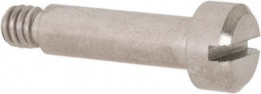 ELECTRO HARDWARE SCS312-18 Precision Shoulder Screw 3/16" Shoulder Dia, 5/8" Shoulder Length, #8-32, 18-8 & 303, Stainless Steel, Slotted