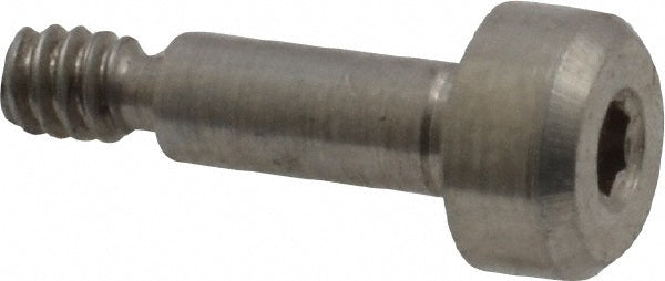 ELECTRO HARDWARE SCB250-4 Precision Shoulder Screw 1/8" Shoulder Dia, 5/16" Shoulder Length, #4-40, 0.156" Thread Length, 18-8 & 303, Stainless Steel, Hex Socket