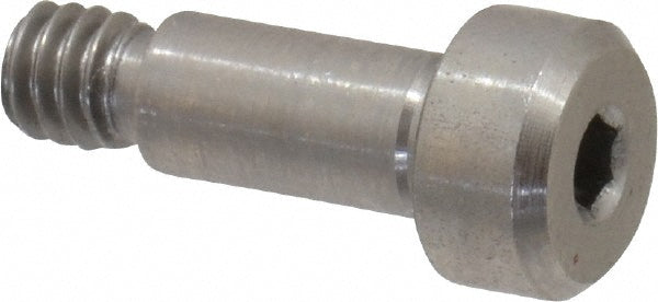 ELECTRO HARDWARE SCB312-16 Precision Shoulder Screw 3/16" Shoulder Dia, 3/8" Shoulder Length, #8-32, 0.188" Thread Length, 18-8 & 303, Stainless Steel, Hex Socket