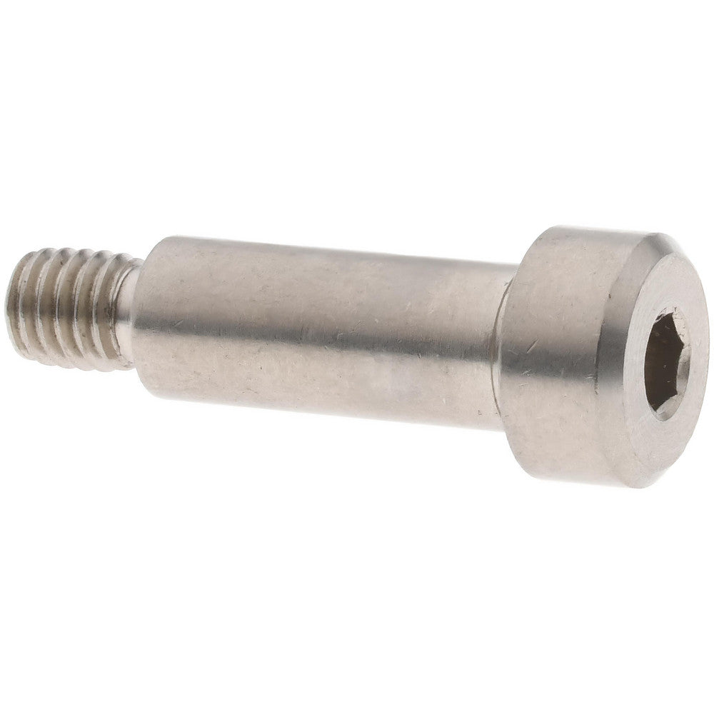 Electro Hardware SCB375-18 MOD Precision Shoulder Screw 1/4" Shoulder Dia, 5/8" Shoulder Length, #10-32, 1/4" Thread Length, 18-8 & 303, Stainless Steel, Hex Socket