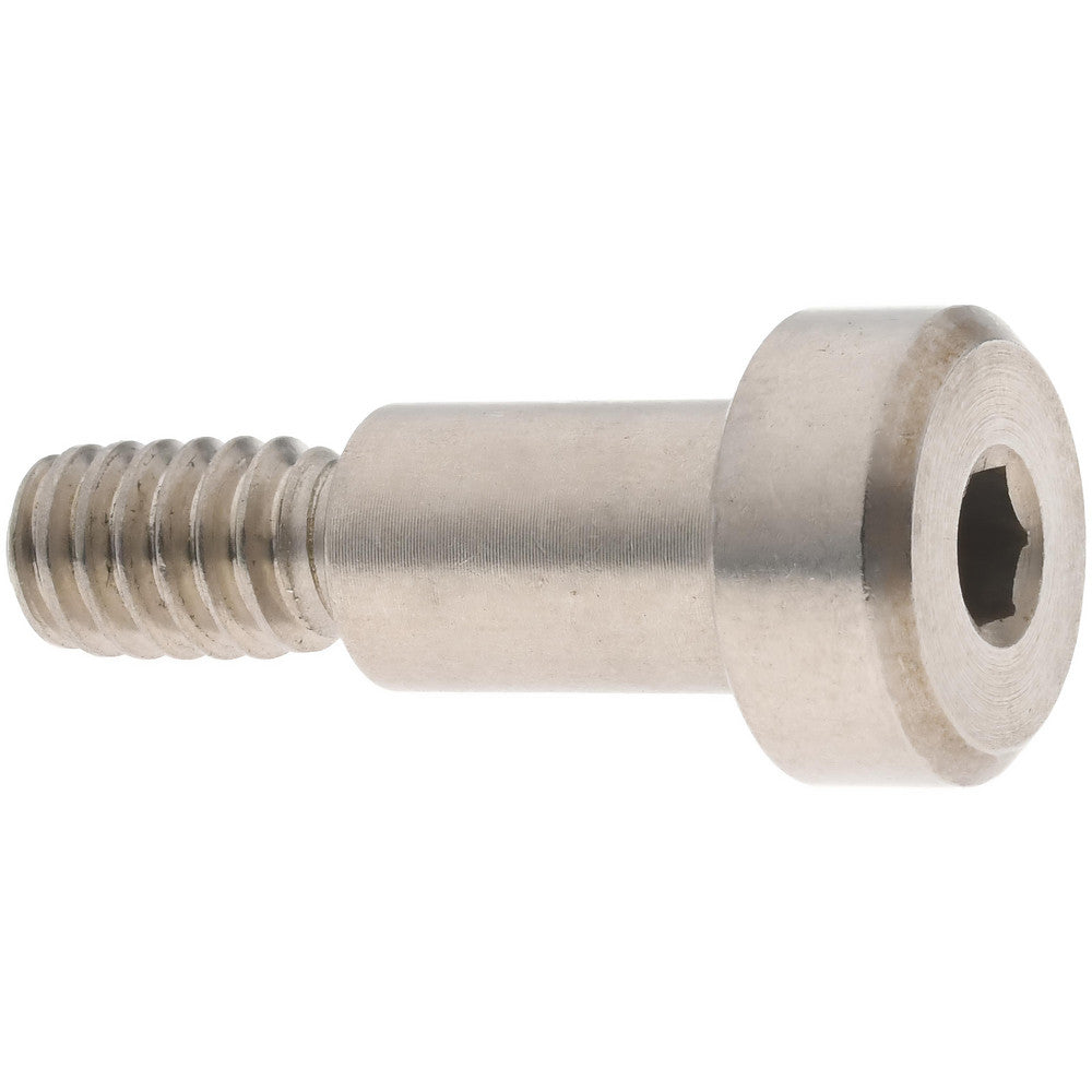 ELECTRO HARDWARE SCB500-4 Precision Shoulder Screw 5/16" Shoulder Dia, 1/2" Shoulder Length, 1/4-20, 0.438" Thread Length, 18-8 & 303, Stainless Steel, Hex Socket
