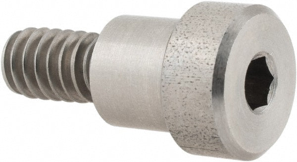 ELECTRO HARDWARE SCB500-375-2 Precision Shoulder Screw 3/8" Shoulder Dia, 5/16" Shoulder Length, 1/4-20, 0.438" Thread Length, 303 Stainless Steel, Hex Socket