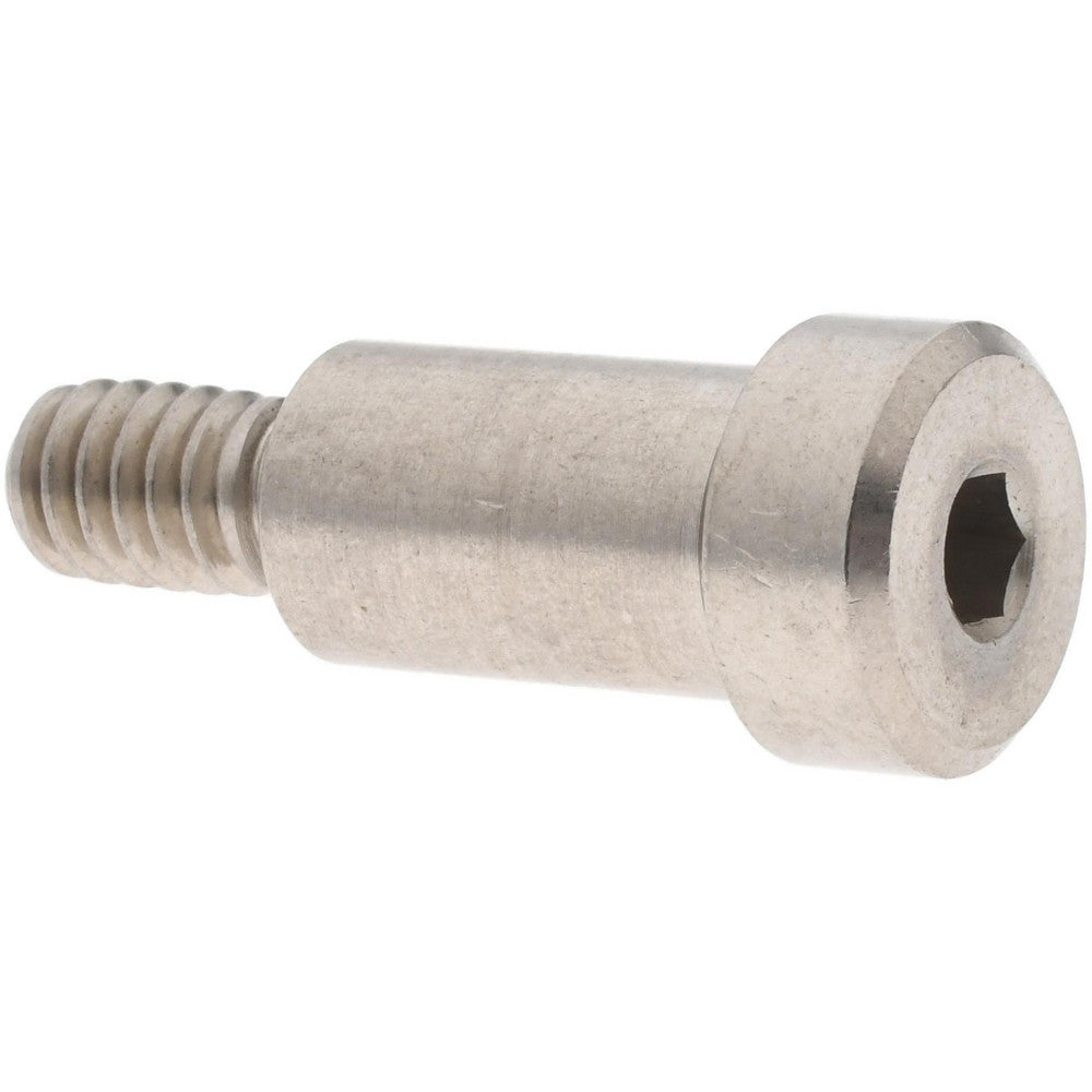 ELECTRO HARDWARE SCB500-375-5 Precision Shoulder Screw 3/8" Shoulder Dia, 5/8" Shoulder Length, 1/4-20, 0.438" Thread Length, 303 Stainless Steel, Hex Socket