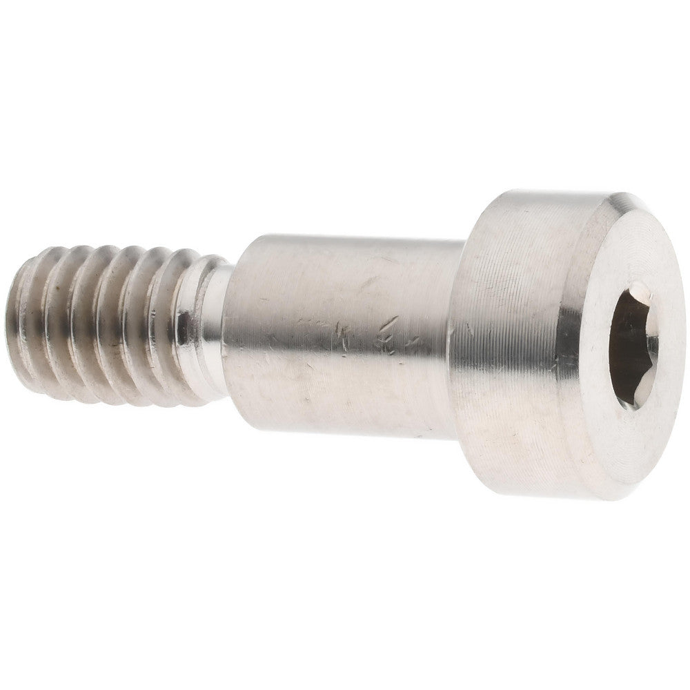 ELECTRO HARDWARE SCB962-3 Precision Shoulder Screw 3/8" Shoulder Dia, 1/2" Shoulder Length, 5/16-18, 1/2" Thread Length, 303 Stainless Steel, Hex Socket