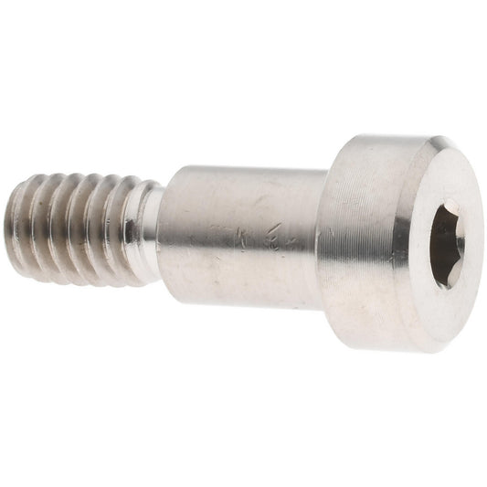 ELECTRO HARDWARE SCB962-3 Precision Shoulder Screw 3/8" Shoulder Dia, 1/2" Shoulder Length, 5/16-18, 1/2" Thread Length, 303 Stainless Steel, Hex Socket