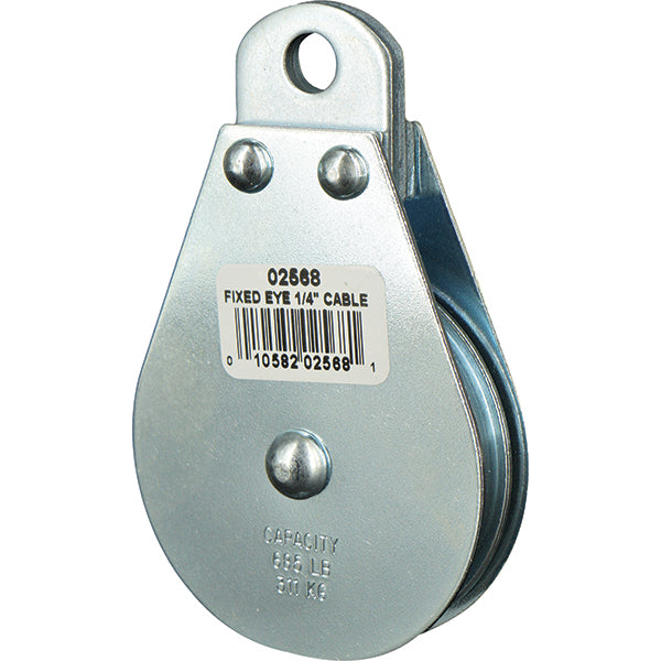 Block Division 02568-C 685 Lbs. Load Limit, Rigid Eye Block