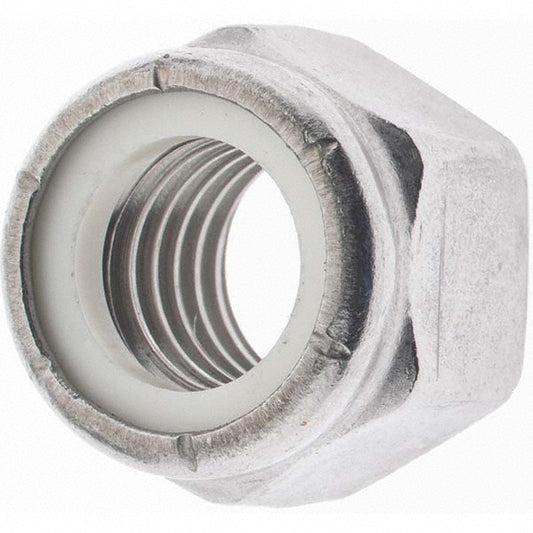 Value Collection L79NE1011 Hex Lock Nut Insert, Nylon Insert, 5/8-11, Grade 18-8 Stainless Steel