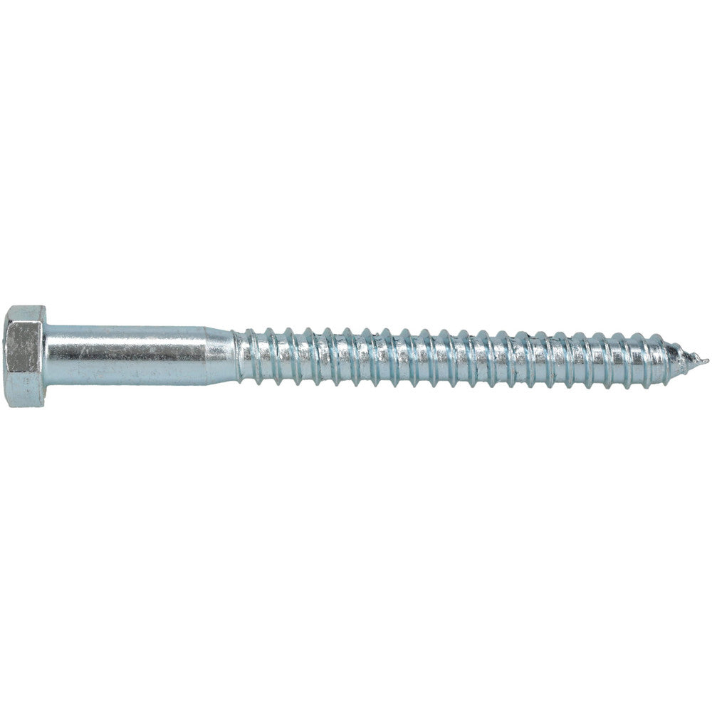Value Collection HXLI206207000-025BX 5/8" Screw, 7" Length Under Head, Steel, Hex Head Lag Screw