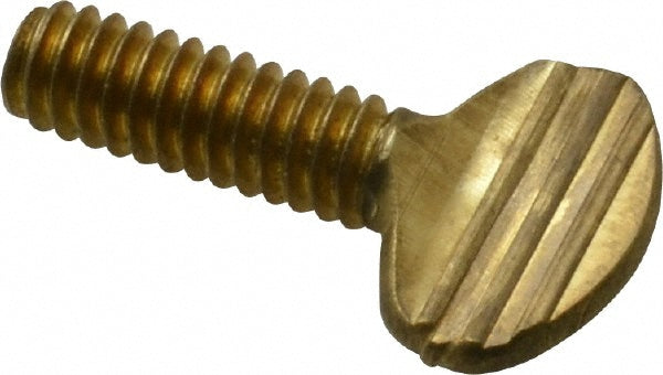 Value Collection R63283969 Brass Thumb Screw 1/4-20, Oval Head