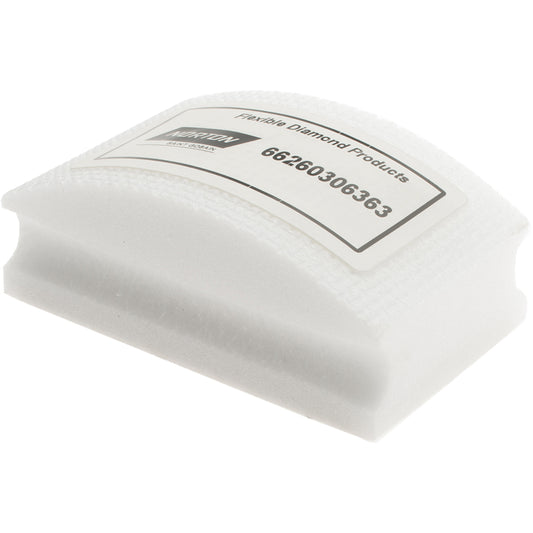 Norton 66260306363 Hand Sanding Pad 2-1/8 x 3-1/2", Super Fine Grade, Diamond