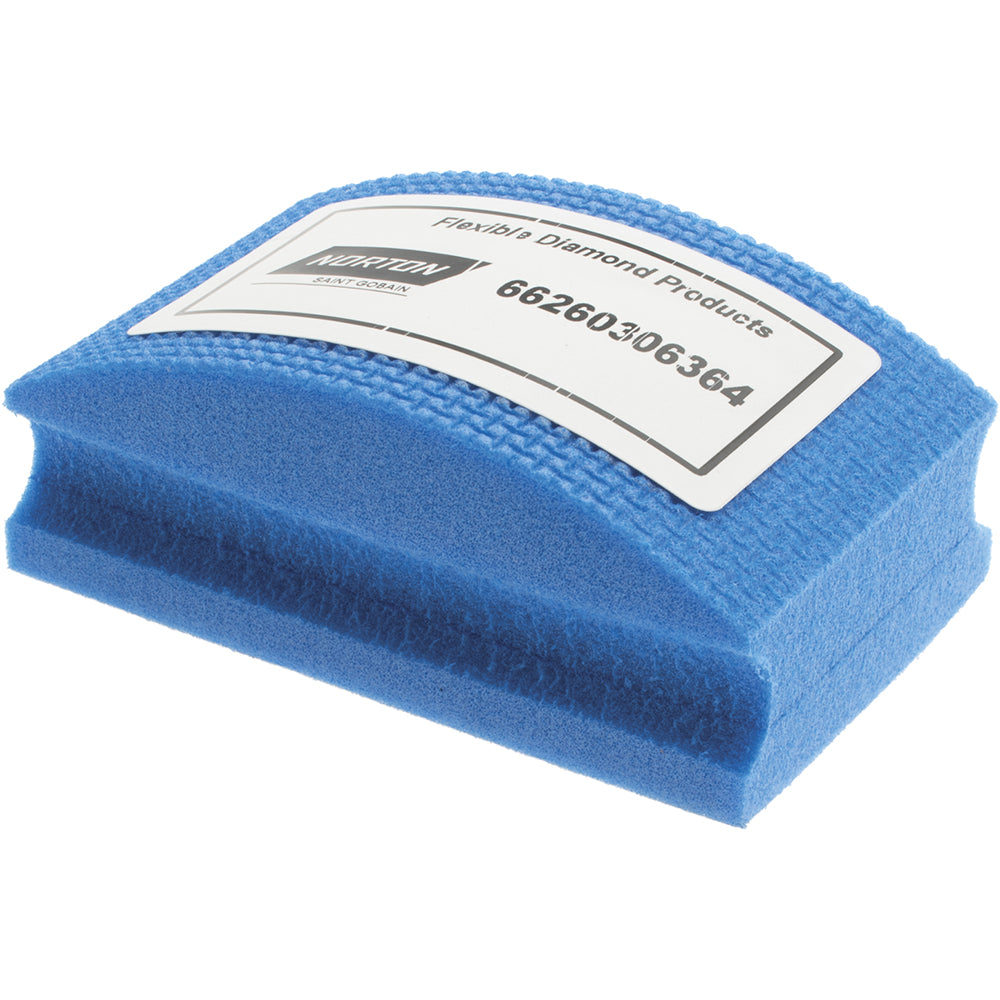 Norton 66260306364 Hand Sanding Pad 2-1/8 x 3-1/2", Super Fine Grade, Diamond
