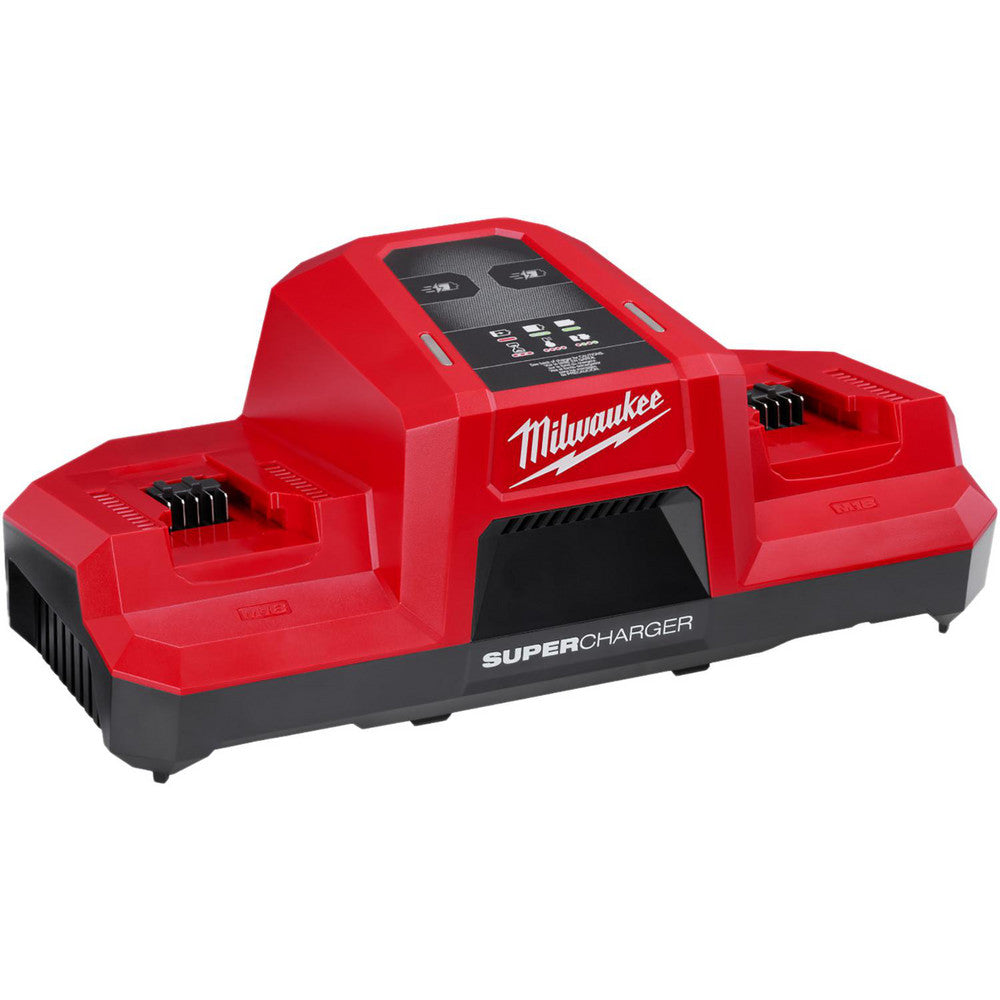 Milwaukee Tool 48-59-1815 Power Tool Chargers Voltage 18V  Power Source AC Wall Outlet  For Use With Charging M18 Batteries  Batteries Included No  Battery Chemistry Lithium-ion  Number of Battery Ports 2