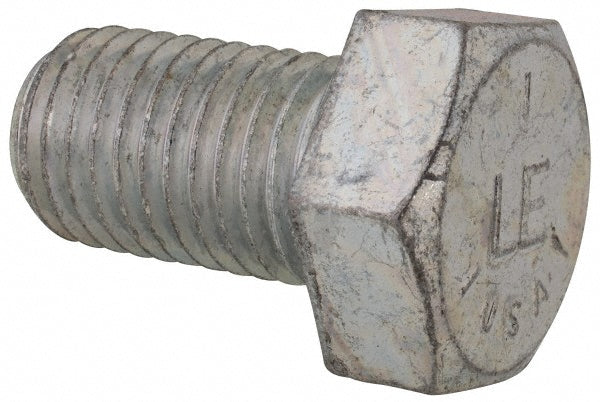 HHCS Made In USA MSC-30165-11/2 Hex Head Cap Screw 7/8-9 x 1-1/2", Grade 5 Steel, Zinc-Plated
