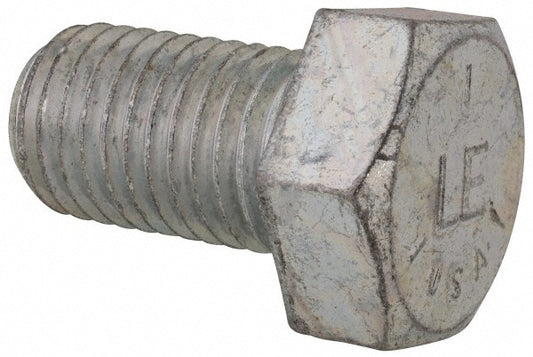 HHCS Made In USA MSC-30165-11/2 Hex Head Cap Screw 7/8-9 x 1-1/2", Grade 5 Steel, Zinc-Plated