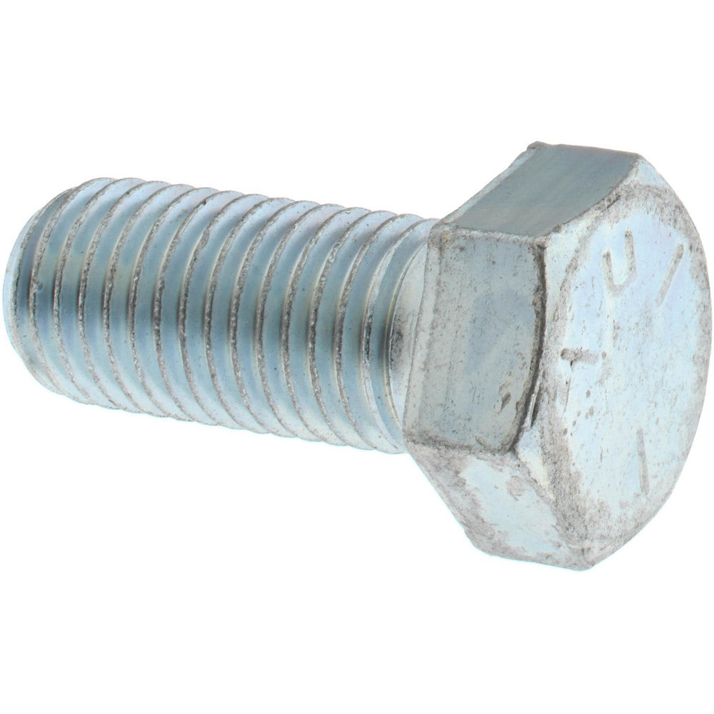 HHCS Made In USA MSC-30165-2 Hex Head Cap Screw 7/8-9 x 2", Grade 5 Steel, Zinc-Plated