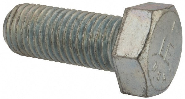HHCS Made In USA MSC-30165-21/4 Hex Head Cap Screw 7/8-9 x 2-1/4", Grade 5 Steel, Zinc-Plated