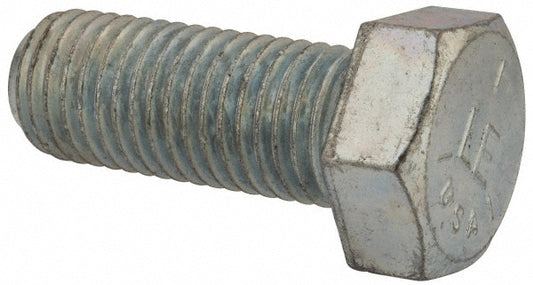 HHCS Made In USA MSC-30165-21/4 Hex Head Cap Screw 7/8-9 x 2-1/4", Grade 5 Steel, Zinc-Plated